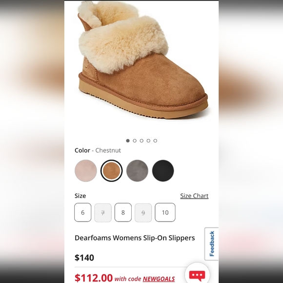 Fireside Booties Women's size 8 - Picture 6 of 6